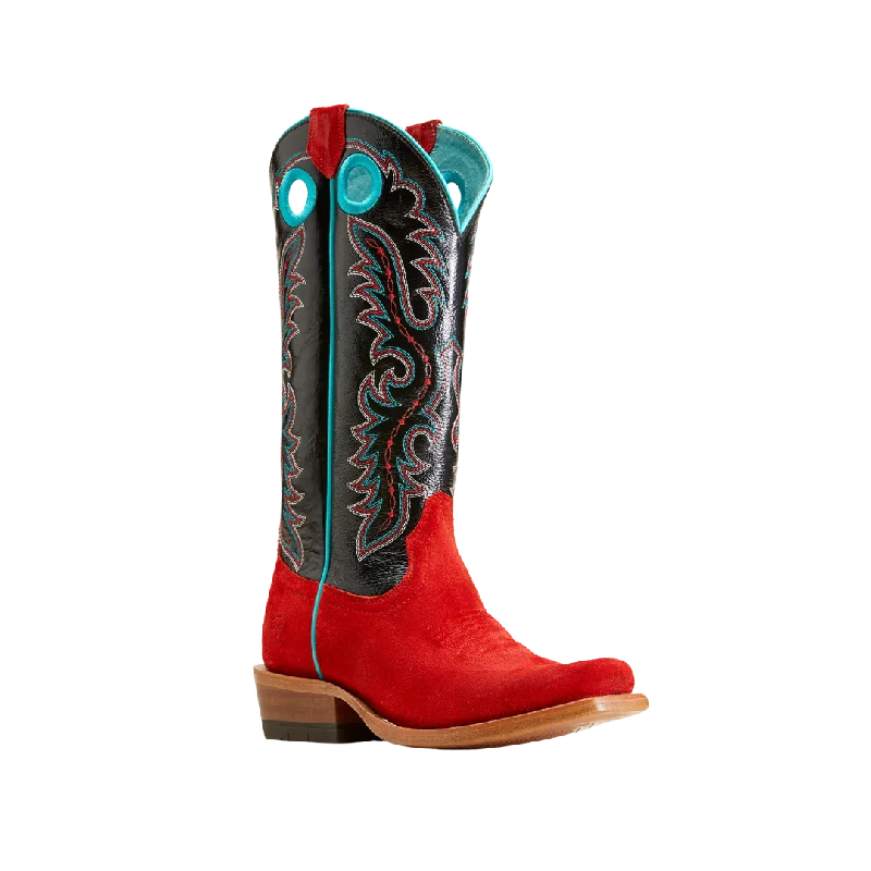 Outdoor Athletic Shoes Ariat Women's Frontier Boon in Fiery Roughout Western Boot