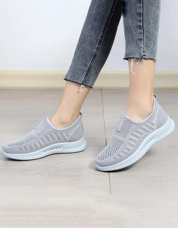 Women’s Lace-Up Shoes Women's Mesh Breathable Sport Shoes