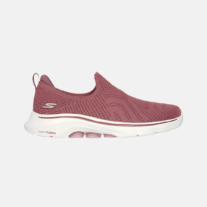 Trendy Boots Online Skechers Go Walk 7 - Amina Women's Walking Shoes -Mauve