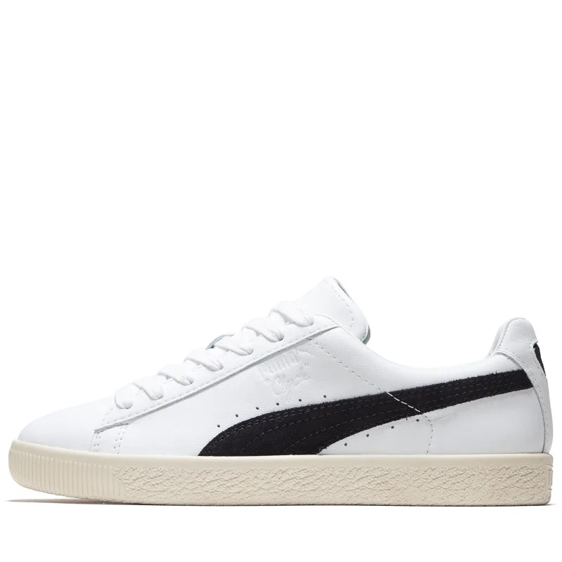 Chic High Heels Collection Puma Clyde Made In Germany - Puma White/Black