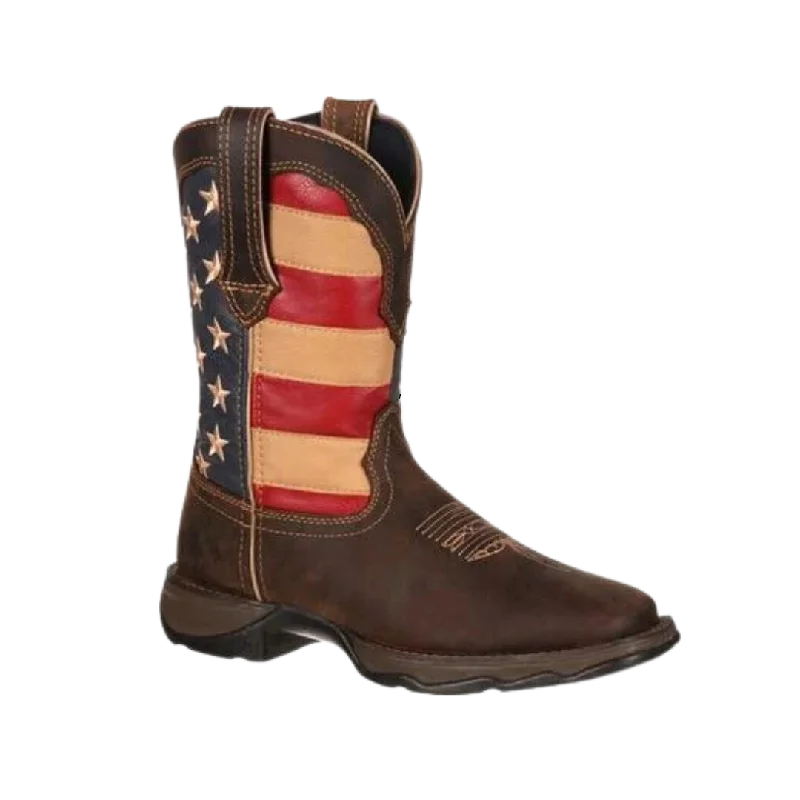 Designer Hiking Boots Rocky Boot Durango Women's Lady Rebel Patriotic Flag Boots