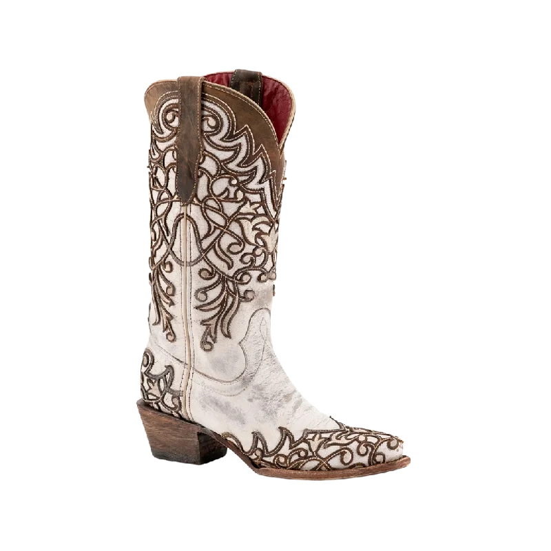 Casual Snow Shoes Ferrini Women's Ivy Brown V-Toe Boots