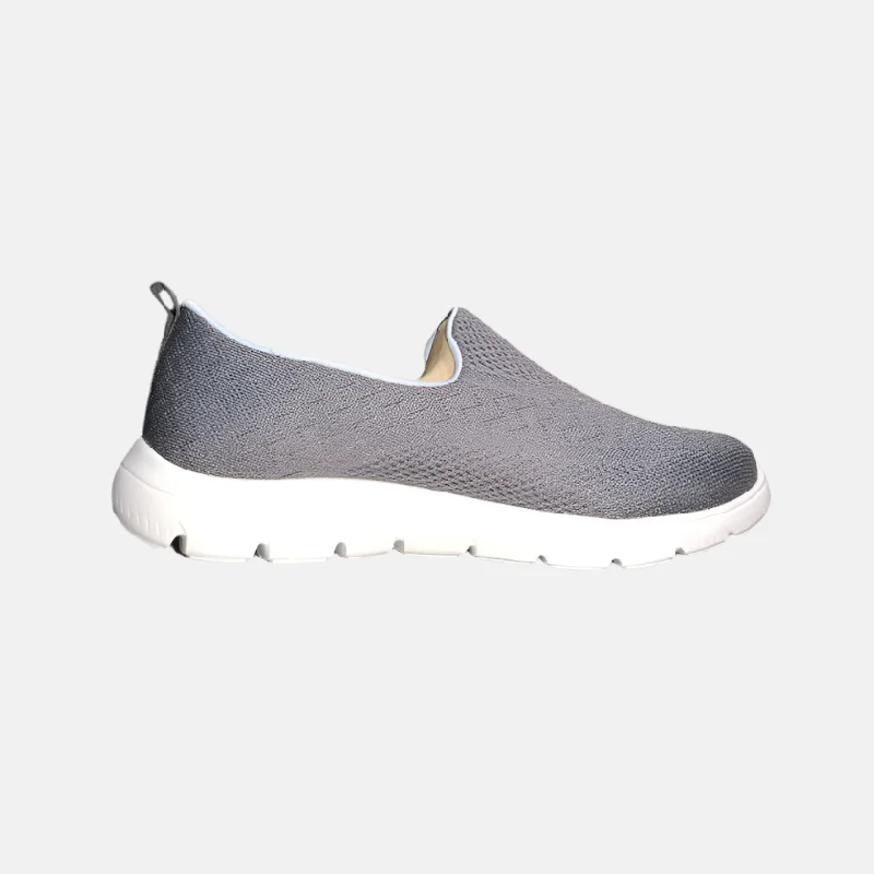 Comfortable Winter Sandals Skechers Summits Women Walking Shoes -Charcoal
