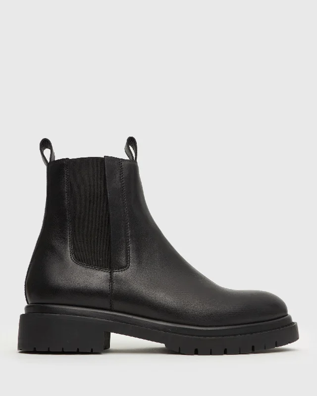 Luxury Boots For Sale IVY Flat Leather Chelsea Boots