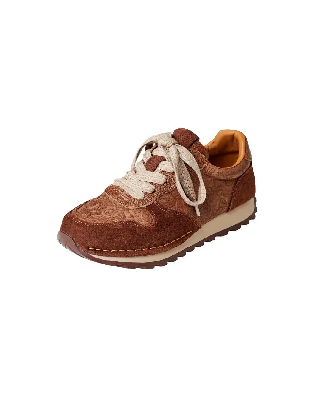 Women’s Casual Shoes Handmade Soft Sole Retro Forrest Gump Shoes