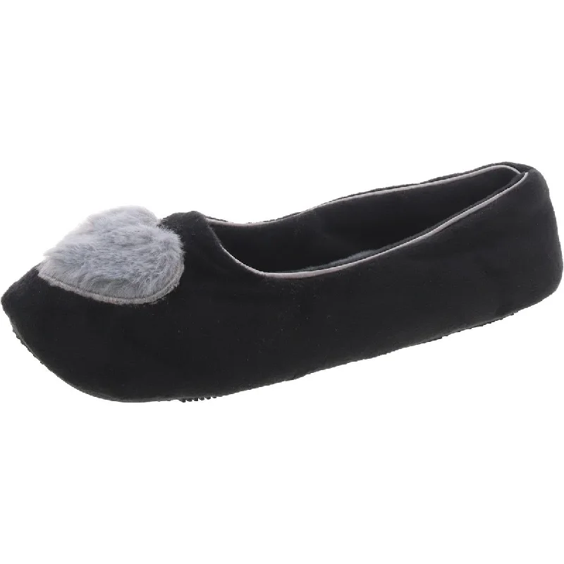 Women’s Comfortable Sandals Floopi Womens Faux Fur Slip On Ballet Slippers