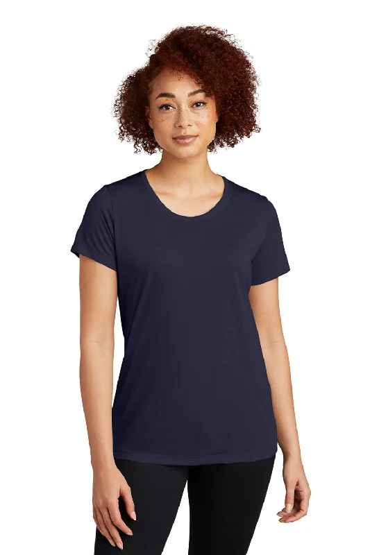 Stylish Maternity Tops Sport-Tek Womens Competitor Moisture Wicking Short Sleeve Scoop Neck T-Shirt - True Navy Blue - Closeout