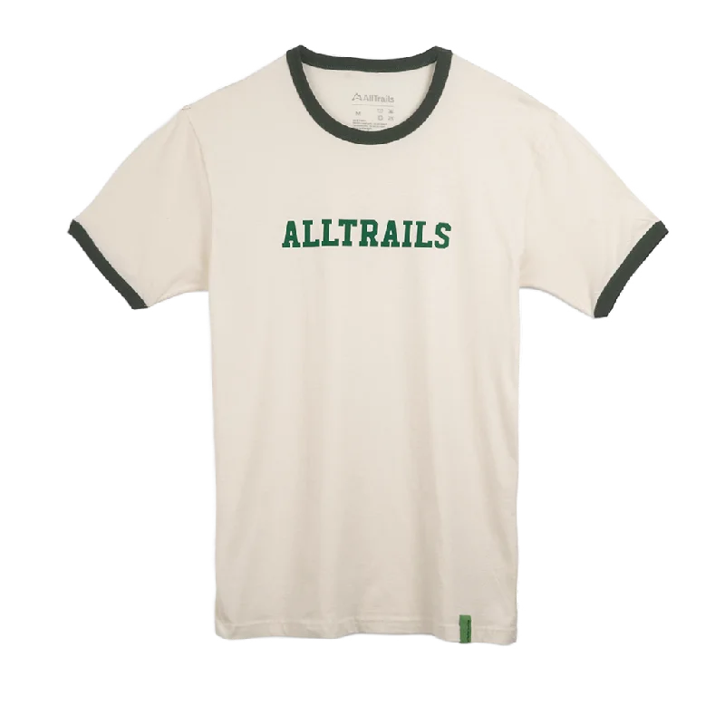 Casual Fashion Wear Camp AllTrails Ringer Tee - White