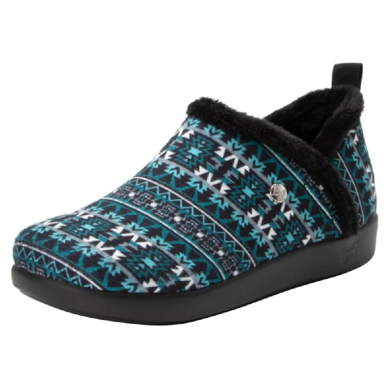 Women’s Running Sneakers Alegria Cozee Santa Fe Teal Slipper (Women's)