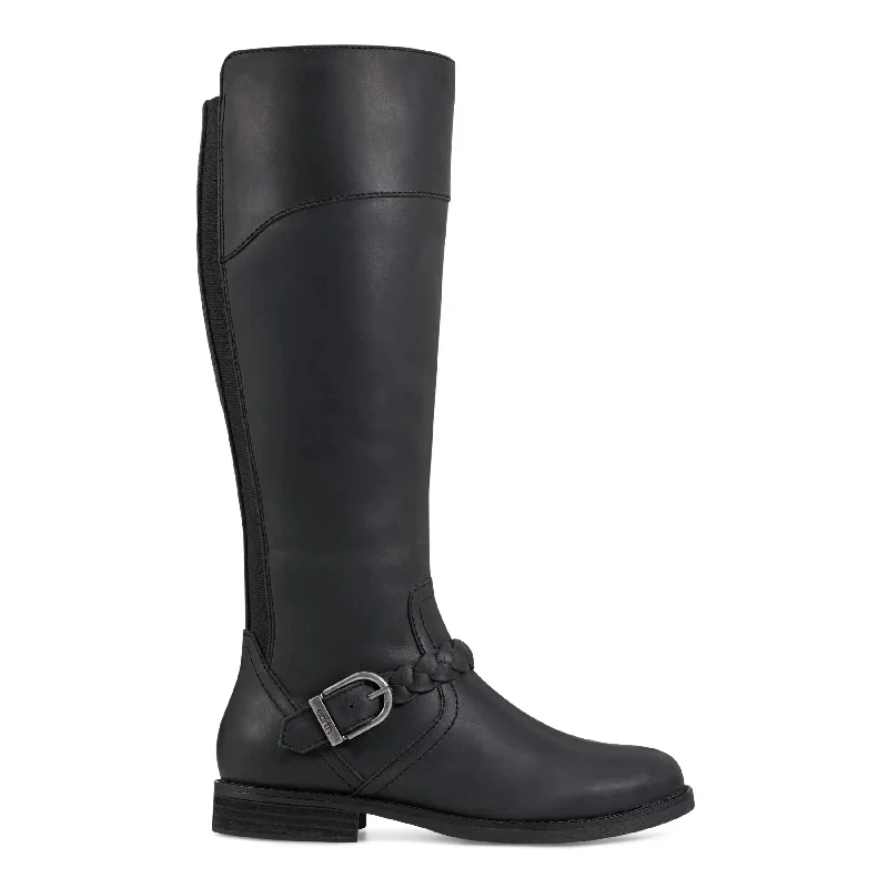 High Fashion Work Boots Mira Round Toe High Shaft Casual Boots
