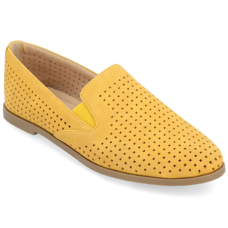 Trendy Lace-Up Shoes Journee Collection Women's Tru Comfort Foam Lucie Flat