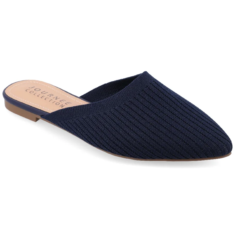 Trendy Walking Boots Journee Collection Women's Wide Width Aniee Mule Flats