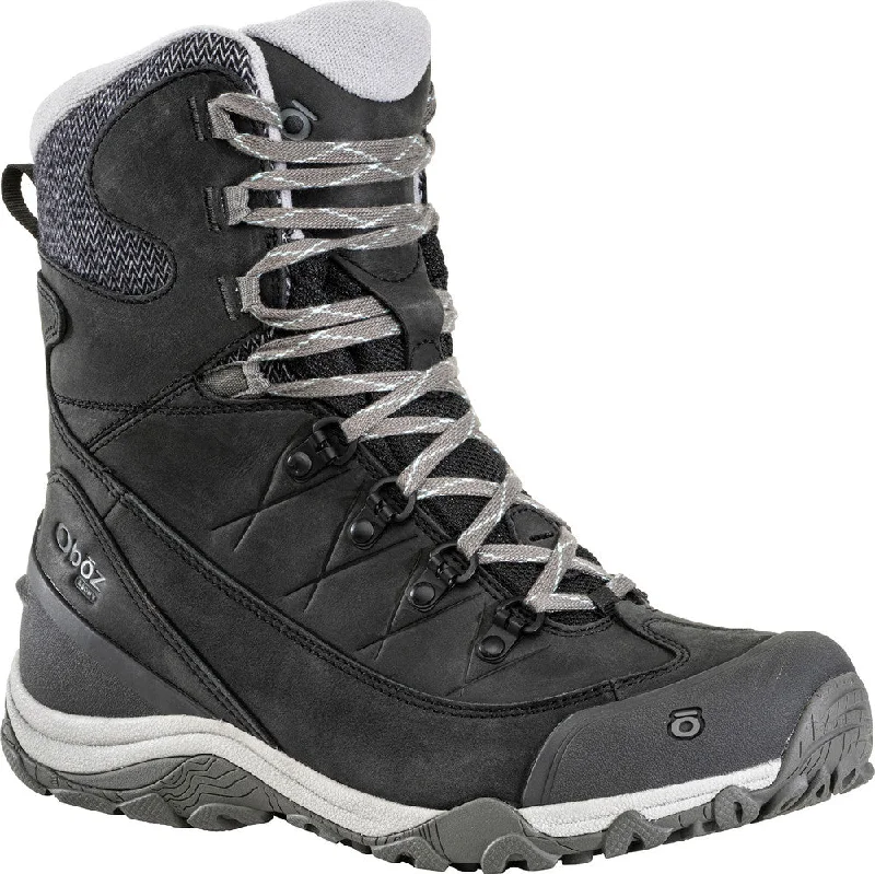 Fashionable Summer Shoes Womens Ousel Mid Insulated Waterproof Black 81402