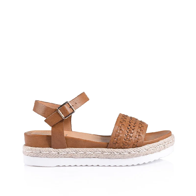 Affordable Running Shoes Disco Footbed Sandals - Tan Softee