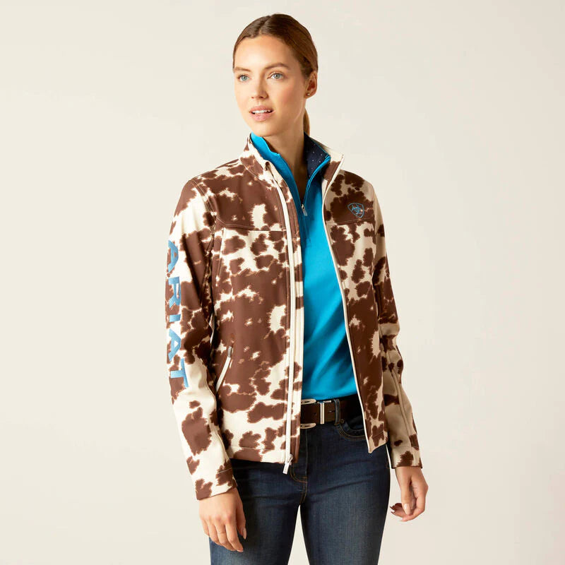 Classic Fashion For Women Ariat Tek Womens Team SoftShell Printed Jacket