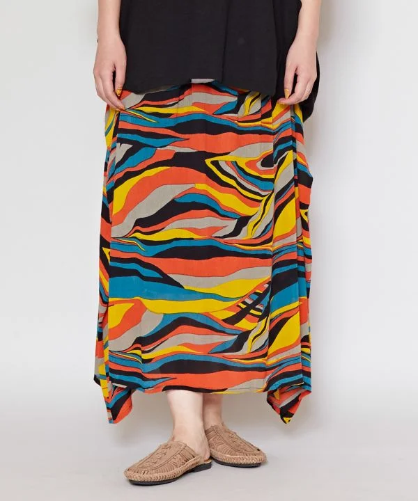 Classic Fashion For Women Rayon Crepe Skirt