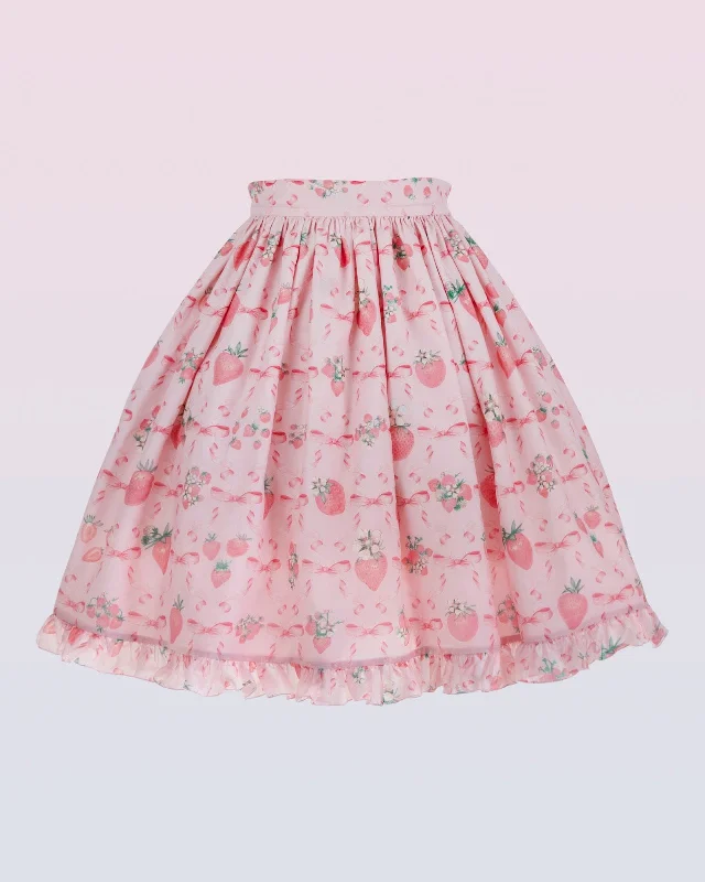 Women’s Night Dresses Strawberry Trellis Skirt