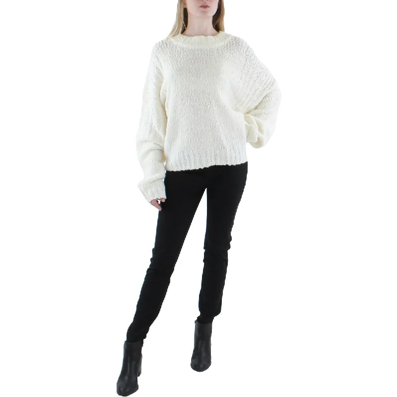 Women’s Wool Coats Joie Womens Textured Crewneck Pullover Sweater