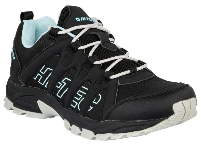 Formal Leather Shoes Hi-Tec Warrior Ladies (Black/Aqua)