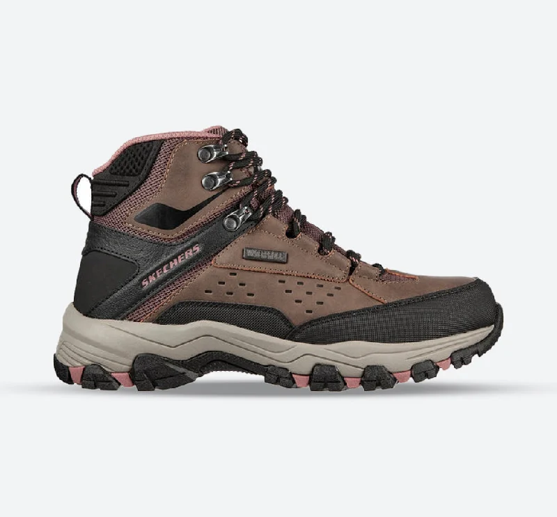 Best Running Sneakers Women's Wide Fit Skechers 2E |Relaxed Fit| 158257 Selmen Hiking Waterproof Outdoor Boots