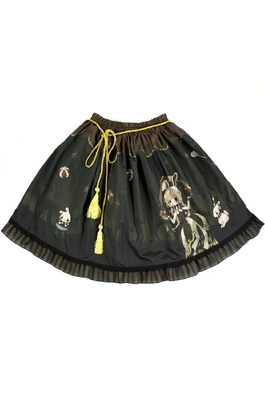 Stylish Fashion For Women Twisted Circus Skirt