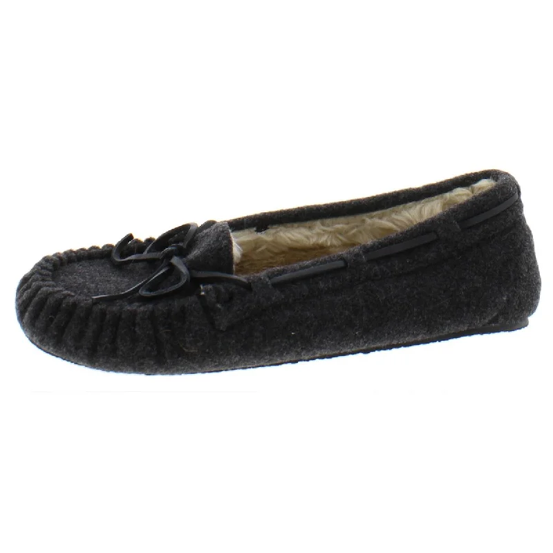 Women’s Designer Shoes Womens Slip On Flat Moccasin Slippers