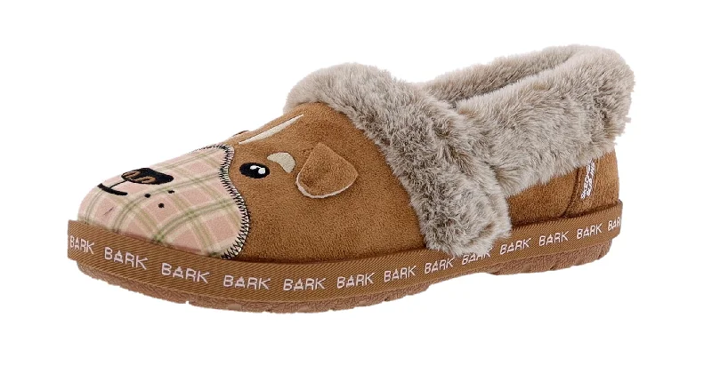 Stylish Running Sneakers Skechers Women's Bobs Too Cozy Sweetie Pupz Slippers