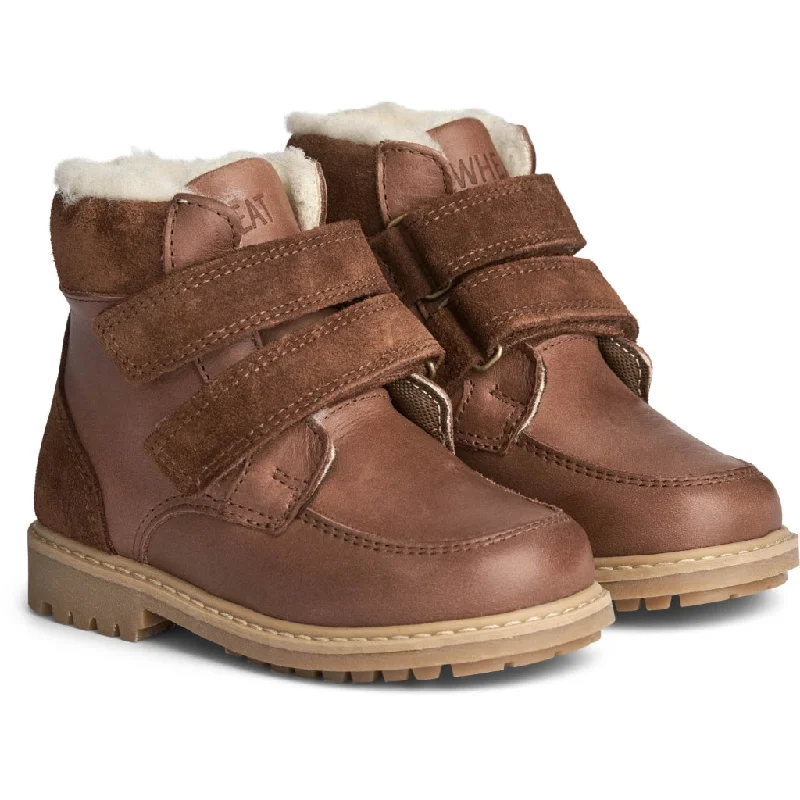 Best Walking Shoes Stewie Tex Velcro Leather - dry clay