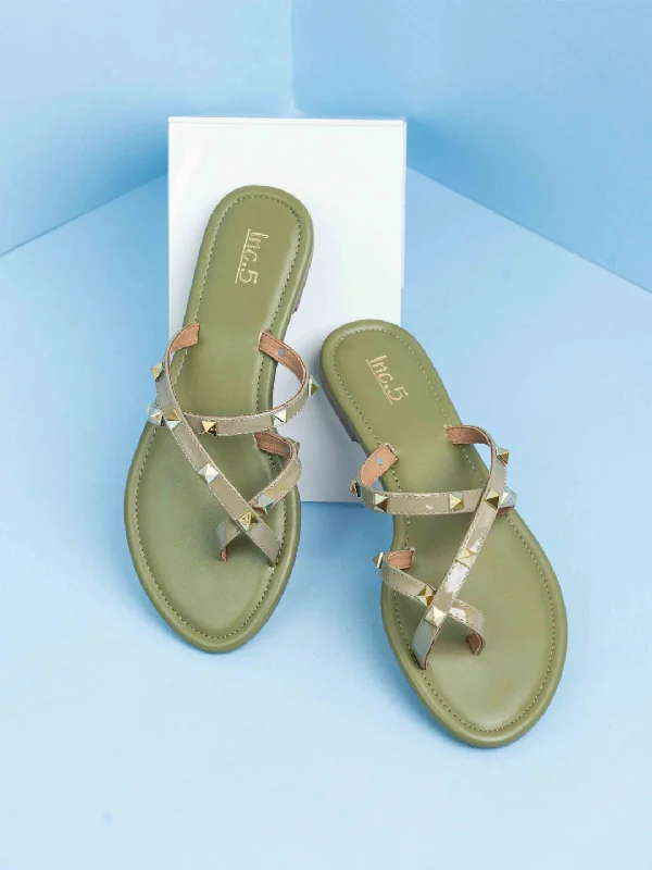 Best Running Sneakers Womens Green Casual Strappy Open Toe Flats