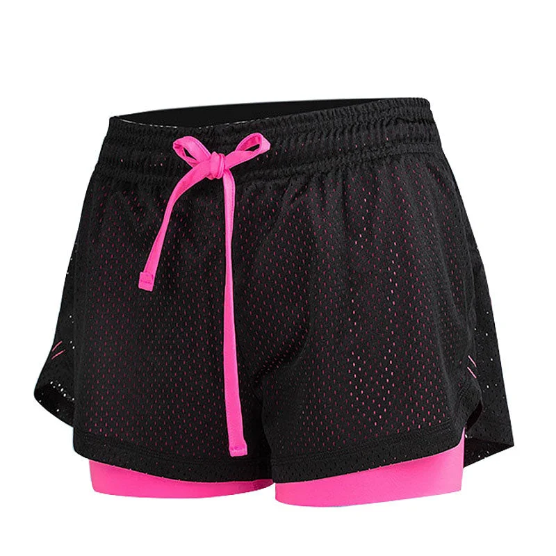 Women’s Fashion Dresses Women's Mesh 2-in-1 Running Shorts (8 colors)