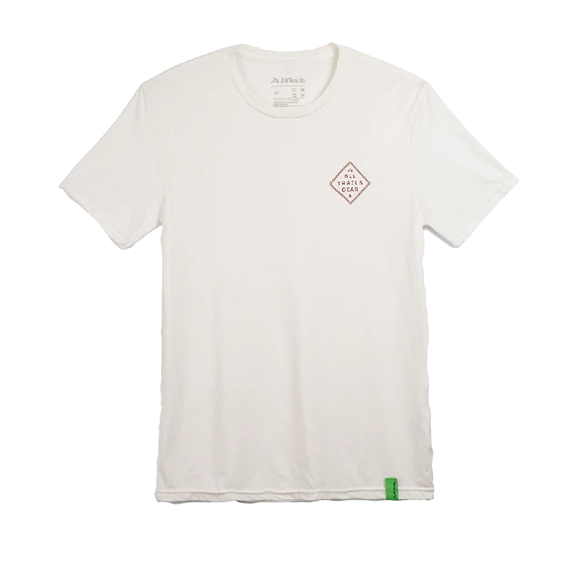 Stylish Tops For Women Camp AllTrails Badge Tee - White