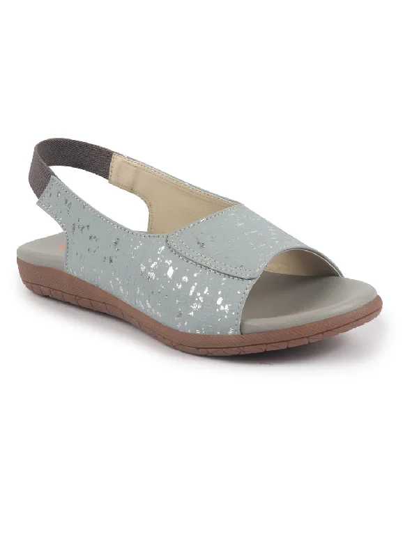 Clearance Sale, Steal Great Bargains FAUSTO Women Grey Shiny Textured Elastic Back Strap Peep Toe Flat Sandal With Cushioned Footbed|Party|Dress|Ethnic Clearance Sale, Steal Great Bargains FAUSTO Women Grey Shiny Textured Elastic Back Strap Peep Toe Flat Sandal With Cushioned Footbed|Party|Dress|Ethnic