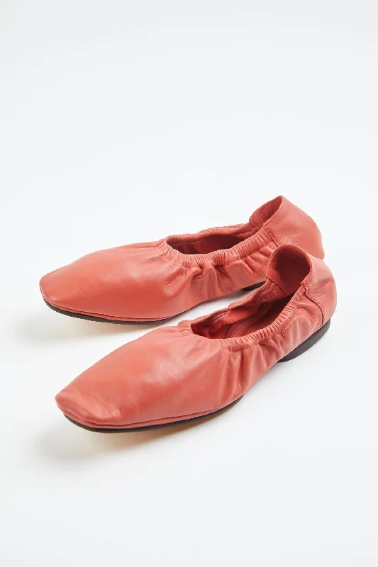 Buy more, save on linen wear Travel Ballerina In Coral