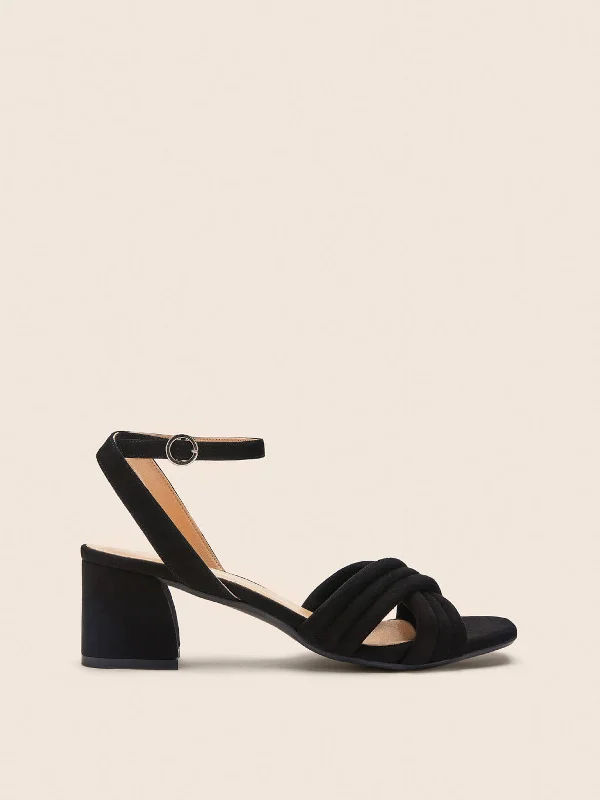 Casual Sandals Collection Adria Black Heel
