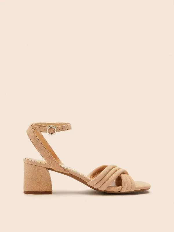 High Fashion Footwear Adria Sand Heel