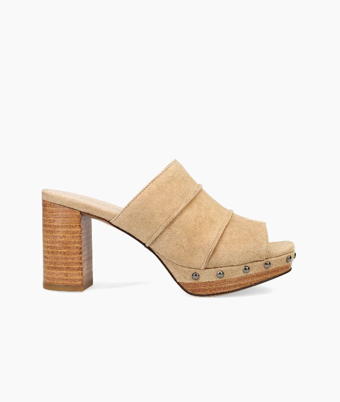 Comfortable Loafers For Men Amery Mule - Latte