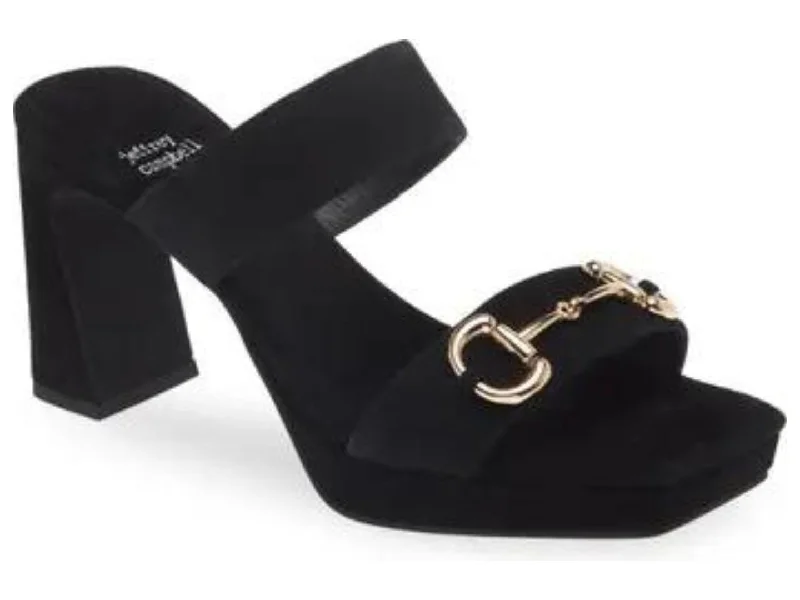 Jeffrey Campbell: Danity Black Suede