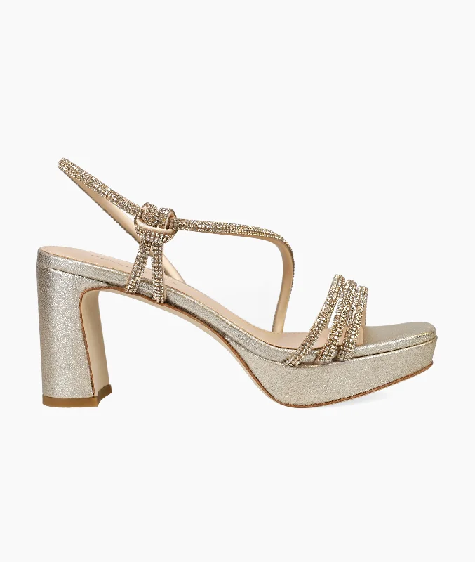 Casual Sandals Collection Darine Platform - Gold