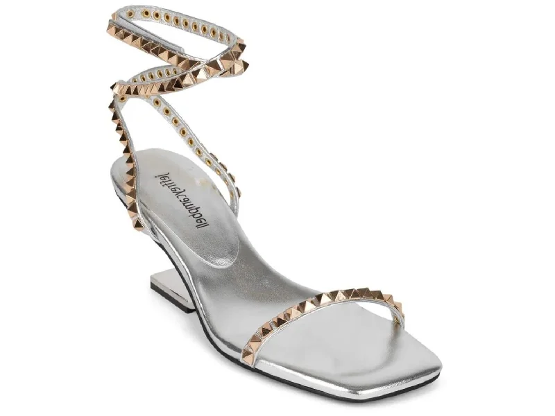 Jeffrey Campbell: Luxor-LB in Silver Gold Combo