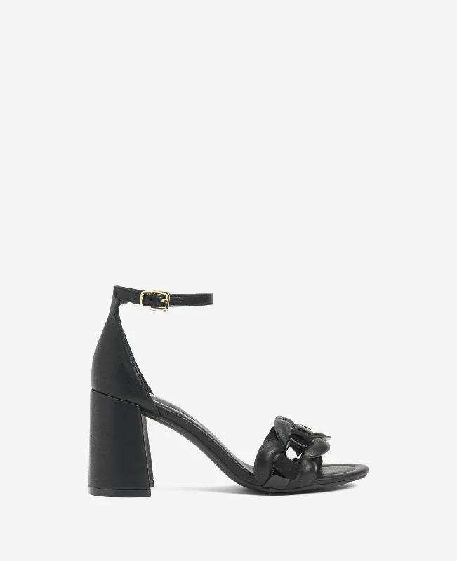Chic High Heels Collection Luisa Woven Heeled Sandal