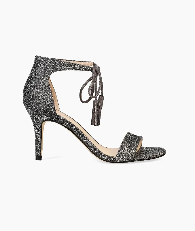 Trendy Walking Boots Roz Mid Heel - Pewter