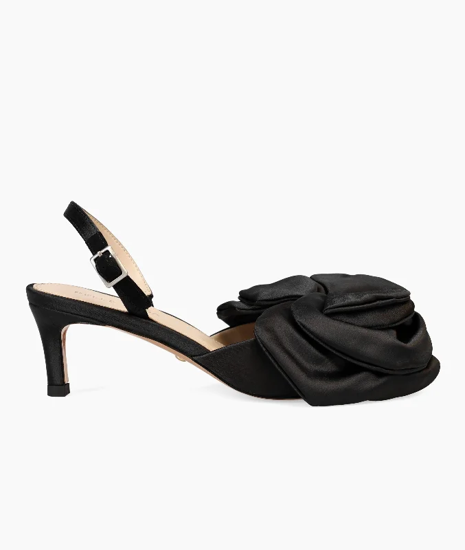 Uzma Low Heel - Black