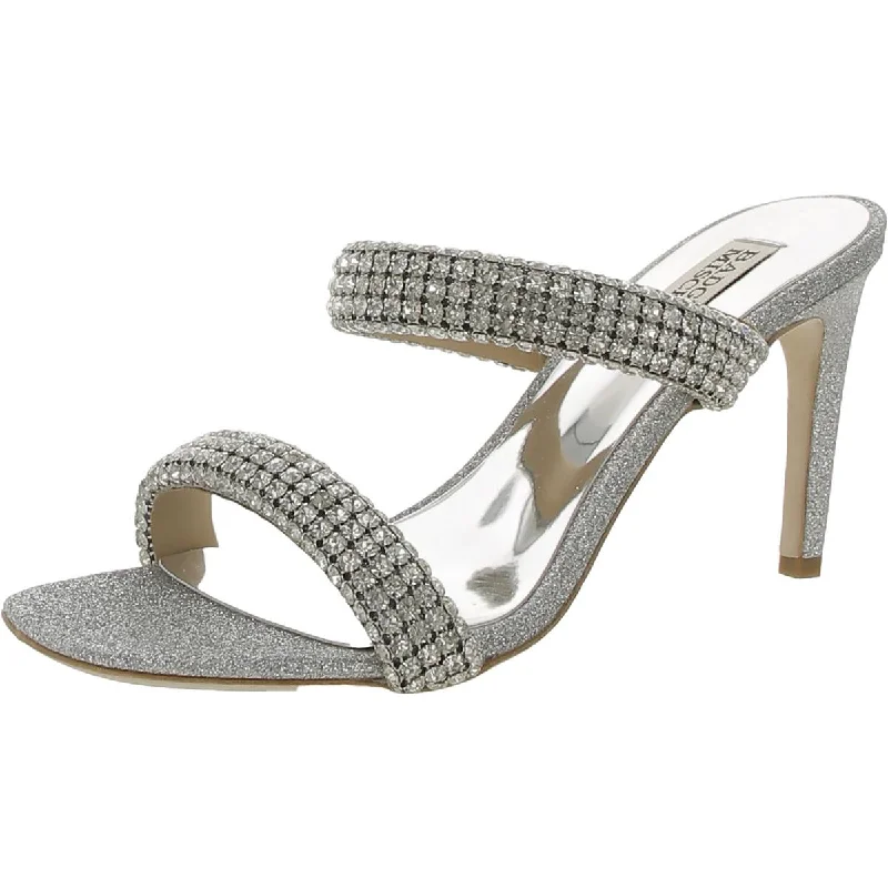 Fashionable Sneakers Collection Badgley Mischka Womens Embellished Leather Heels
