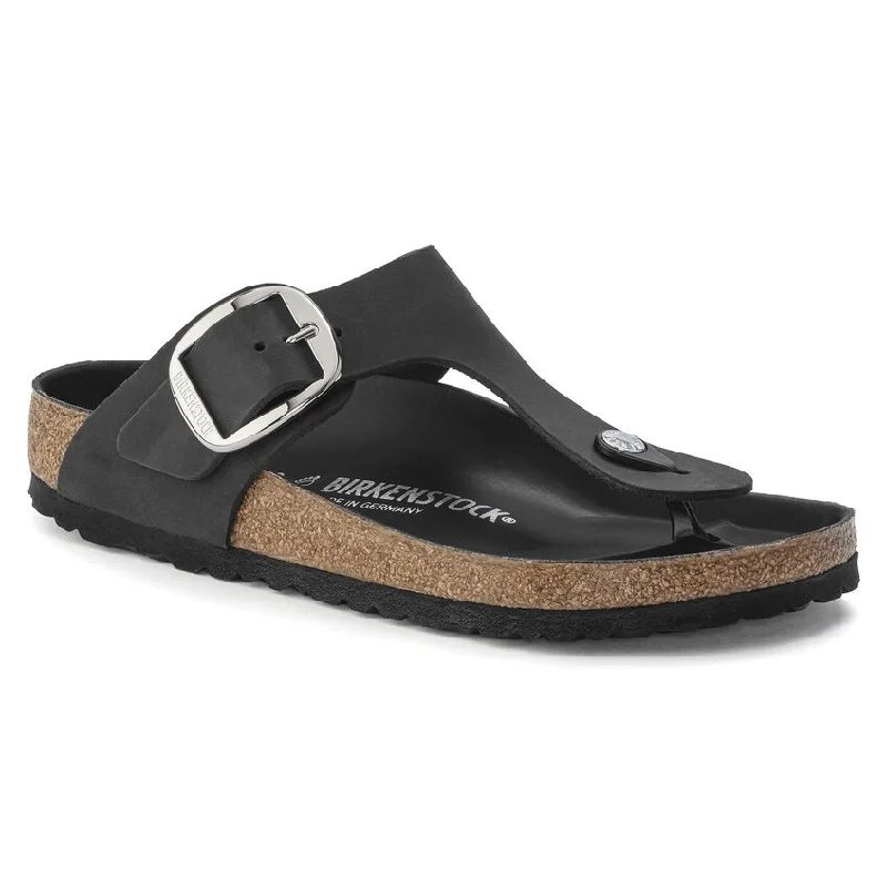 Stylish High Heels Birkenstock Gizeh Black Hex R 1023334