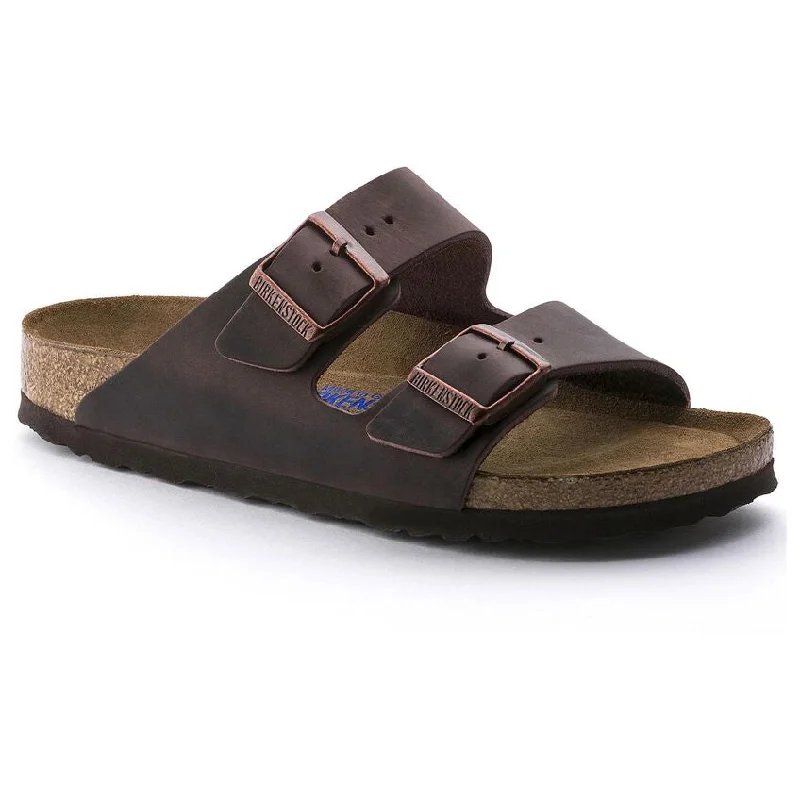 Women’s Dress Heels 'Birkenstock' Women's Arizona Oiled Leather Sandal - Habana