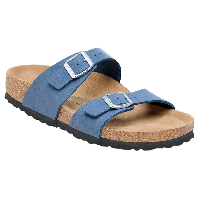 Women’s Work Boots 'Birkenstock' Women's Sydney Sandal - Silky Elemental Blue