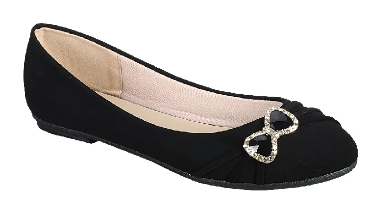 Classic Flat Shoes CBC78 - BLACK