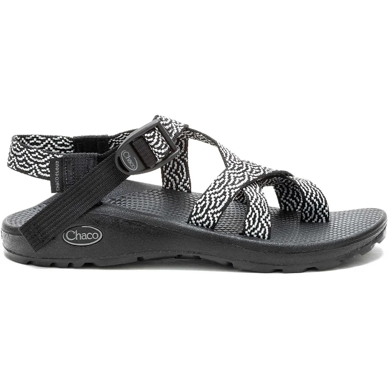 Women’s Cozy Boots 'Chaco' Women's Z/Cloud 2 Sandal - Bloop Black / White