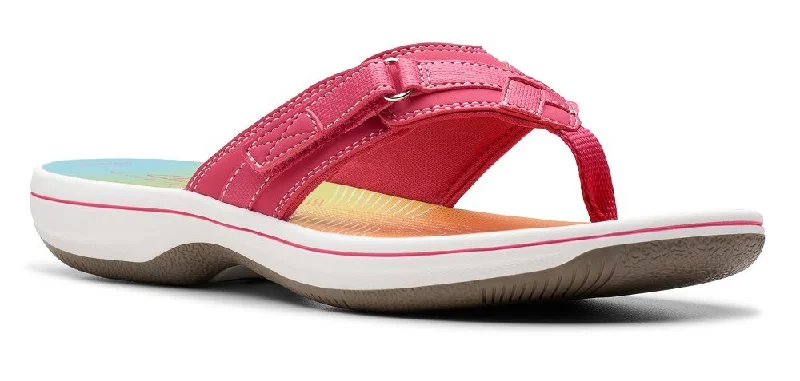 Best Running Sneakers Clarks Breeze Sea Bright Pink 58709