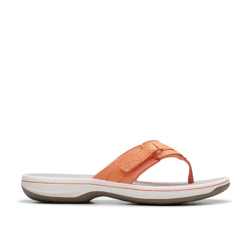 Cozy Winter Shoes Clarks Breeze Sea Tangerine 77237